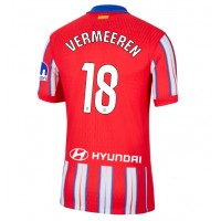 Atletico Madrid Arthur Vermeeren #18 Hjemmedrakt 2024-25 Kortermet